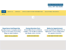 Tablet Screenshot of allergyasthmacare-doctor.com